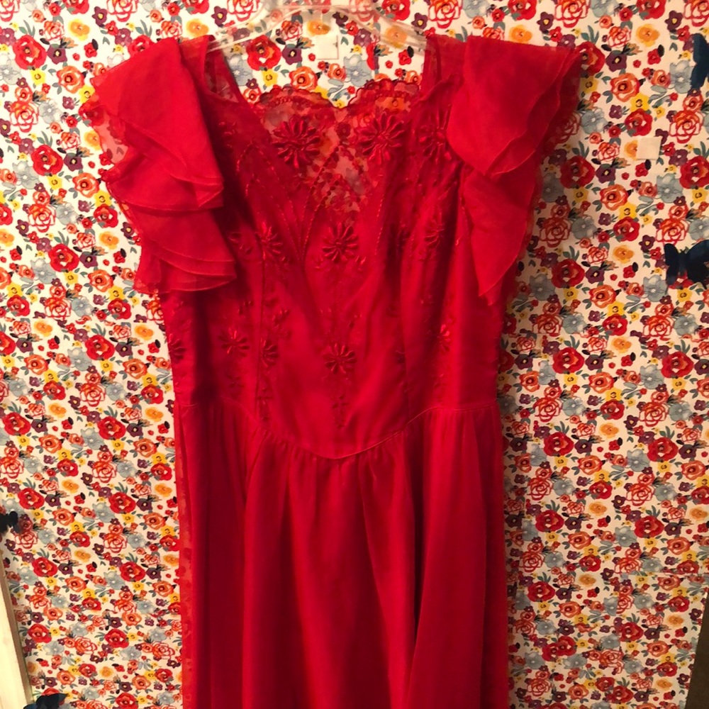 Red Formal dress